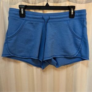 Blue Low Rise Shorts